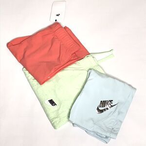 Nike Girls Size L Lot Of 3 Jogger Leggings Logo Pull On Athletic Pants